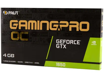 Placa de Vídeo Palit GeForce GTX 1650 - 4GB GDDR5 128 Bits