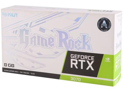 Placa de Vídeo Palit GeForce RTX 3070 8GB - GDDR6 256 bits