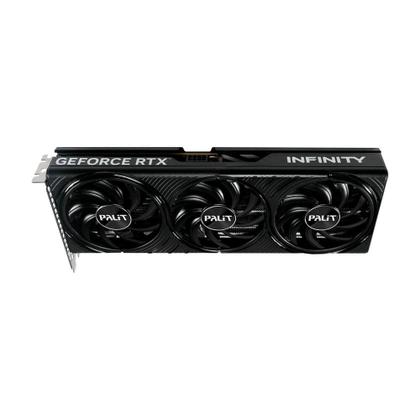 Imagem de Placa de Vídeo Palit GeForce RTX5060Ti INFINITY 3 OC NVIDIA GeForce, 8GB GDDR7, 128bit, FP4 e DLSS 4, Ray Tracing - NE7506TS19P1-GB2062S