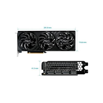 Imagem de Placa de Vídeo Palit GeForce RTX5060Ti INFINITY 3 OC NVIDIA GeForce, 8GB GDDR7, 128bit, FP4 e DLSS 4, Ray Tracing - NE7506TS19P1-GB2062S