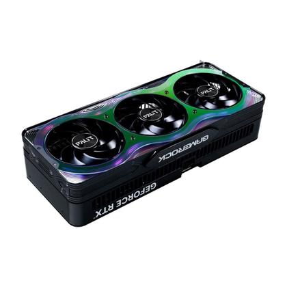 Imagem de Placa de Vídeo Palit RTX 5080 GameRock NVIDIA GeForce, 16GB, GDDR7, ARGB SYNC EVO, G-Sync, Ray Tracing, DLSS 4 - NE75080019T2-GB2030G