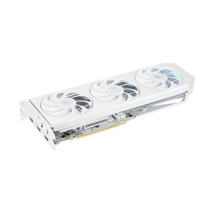 Imagem de Placa de Vídeo PowerColor RX 9060 XT Hellhound Spectral White AMD Radeon, 16GB, GDDR6, Tripe Fan, OpenGL 4.6 - RX9060XT 16G-L/OC/WHITE