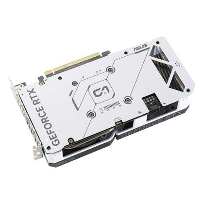 Imagem de Placa de Vídeo RTX 4060 Dual OC 8G White NVIDIA GeForce, 8GB, GDDR6, DLSS, Ray Tracing, G-Sync - 90YV0JC2-M0NA00