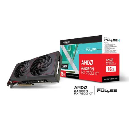 Placa de Vídeo RX 7600 XT Sapphire Pulse AMD Radeon Gaming OC