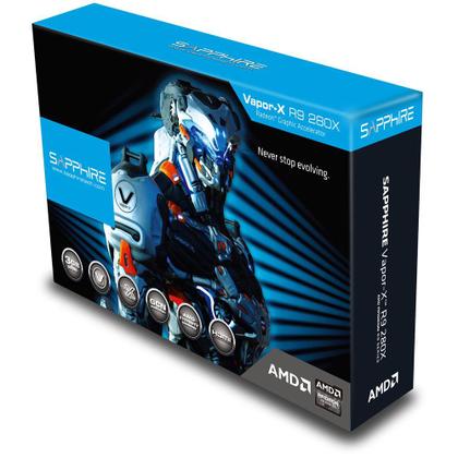 Placa de Vídeo Sapphire AMD Radeon R9 280X VaporX 3GB GDDR5 PCI