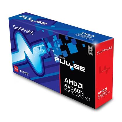 Imagem de Placa de Vídeo Sapphire PULSE RX 9070 XT GAMING AMD Radeon, 16GB, GDDR6, Dual HDMI, Dual DP, RDNA 4 - 11348-03-20G