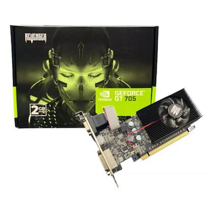 Placa De Video Vga Geforce Gt 705 2gb Ddr3 Revenger Gamer