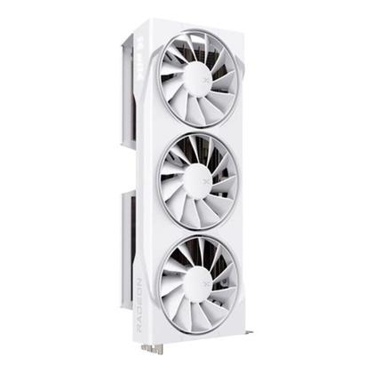 Imagem de Placa de Vídeo XFX Swift RX 9070 XT WHITE TRIPLE FAN GAMING EDITION WITH AMD Radeon, 16GB, GDDR6, HDMI 3xDP, RDNA 4 - RX-97TSWF3W9
