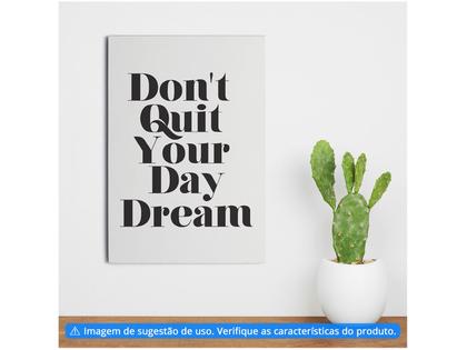 Imagem de Placa Decorativa MDF Dont Quit 20x29cm