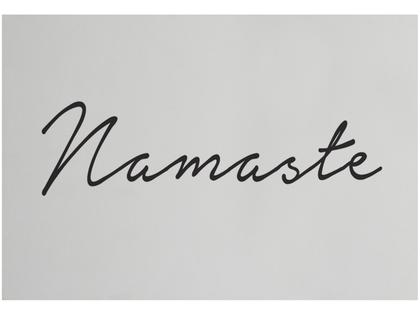 Imagem de Placa Decorativa MDF Good Vibes Namaste 20x29cm