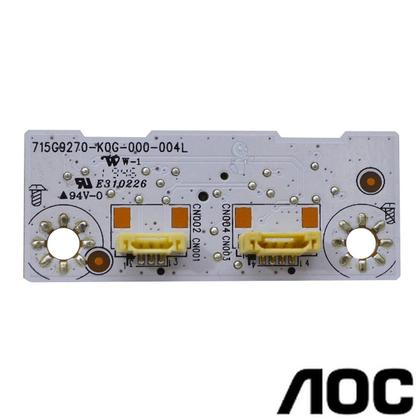 Imagem de Placa do sensor  botão power aoc ag323fcxe 715g9270-k0g-000-004l 