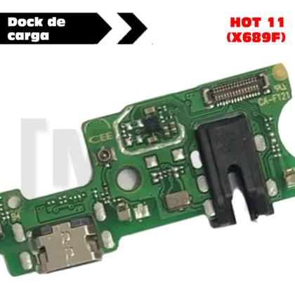 Imagem de Placa dock de carga TURBO celular INFINIX modelo HOT 11 (X689F)