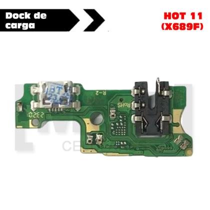 Imagem de Placa dock de carga TURBO celular INFINIX modelo HOT 11 (X689F)