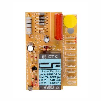 Imagem de Placa eletrônica compatível lavadora sensor vibração Soft (ALTA) bivolt CP 3660225