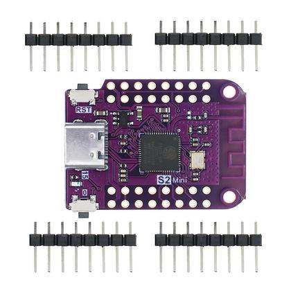 Imagem de Placa ESP32 S2 Mini WIFI IOT 4MB Flash 2MB PSRAM Compatível Com MicroPython E Arduino