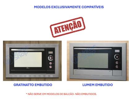 Imagem de Placa Forno Fischer Gratinatto Lumem Embutir  127v (Original)