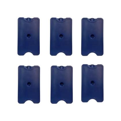 Imagem de Placa Gelo-X Gel Reutilizável 500Ml Kit 4 Unid 17X10X3,5Cm