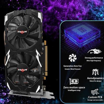 Imagem de Placa gráfica SURALLOW RX 580 8GB GDDR5 256 Bit para PC de jogos