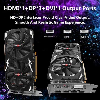 Imagem de Placa gráfica SURALLOW RX 580 8GB GDDR5 256 Bit para PC de jogos