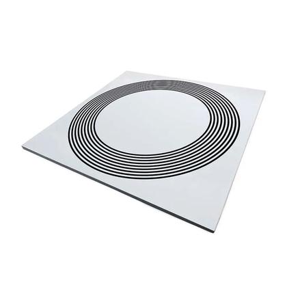 Imagem de Placa Gráfico Radiestesia Radiônica Pvc 15x15 Nove Círculos