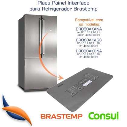 Imagem de Placa Interface Refrigerador Brastemp Bro80 W10887711