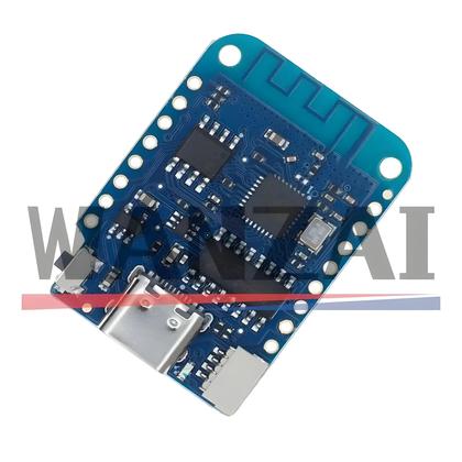 Imagem de Placa IoT WEMOS D1 Mini V400 USB WIFI ESP8266 4MB MicroPython Nodemcu Compatível Com Arduino