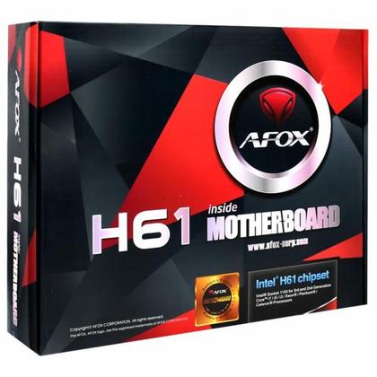 Imagem de Placa Mae Afox IH61-MA2-V2 Ddr3 Lga1155 Intel H61 16GB