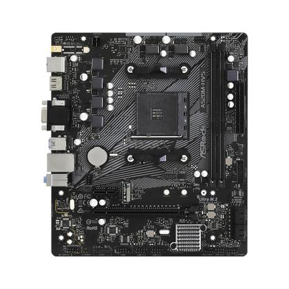 Imagem de Placa Mãe ASRock A520M-HVS, A520, AMD AM4, mATX, DDR4, 90-MXBE60-A0UAYZ