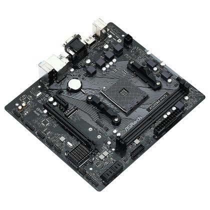 Imagem de Placa-Mãe ASRock A520M-HVS, AMD AM4, Micro ATX, DDR4, Preto - 90-MXBE60-A0UAYZ