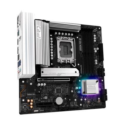 Imagem de Placa-Mãe ASRock B860M Pro RS, Intel LGA 1851 B860, mATX, DDR5 - 90-MXBRP0-A0UAYZ