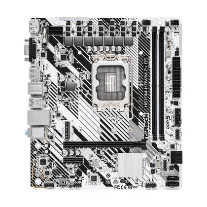 Imagem de Placa Mãe Asrock H610m-hdv/m.2 D5 Ddr5 Lga 1700 Matx 90-mxbm50-a0uayz