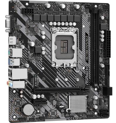 Imagem de Placa Mae ASROCK H610M-HVS/M.2 R2.0 LGA1700 2XDDR4 3200 DIMM 64GB 4XSATA3 2XUSB3.2 4XUSB2.0