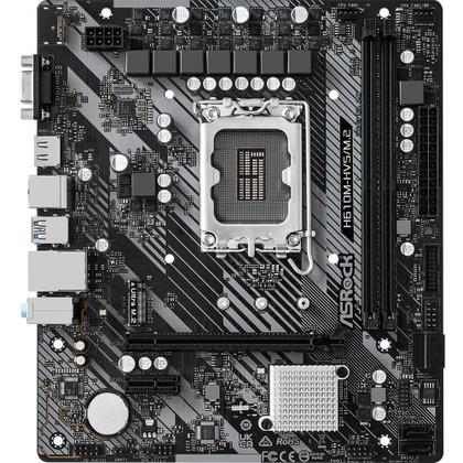 Imagem de Placa Mae ASROCK H610M-HVS/M.2 R2.0 LGA1700 2XDDR4 3200 DIMM 64GB 4XSATA3 2XUSB3.2 4XUSB2.0