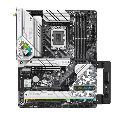 【ジャンク品】Z790 Steel Legend Wifi Rio Placa Mãe ASRock Z790 Steel Legend WiFi, Chipset Z790, Intel LGA