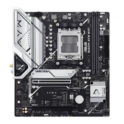 Imagem de Placa Mãe ASUS B650M-AYW Wi-Fi, AM5, mATX, DDR5, Wi-fi, Bluetooth - 90MB1KI0-M0EAY0