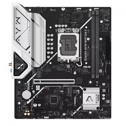 Imagem de Placa Mãe Asus B760M-AYW WIFI D4 II, Chipset B760, Intel LGA 1700, mATX, DDR4, 90MB1MG0-M0EAY0