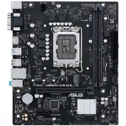 Imagem de Placa Mãe Asus para Intel 1700 H610M-CS D4 Prime 2xDDR4 mATX - 90MB1B60-C1BAY0