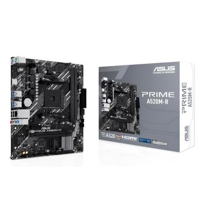 Imagem de Placa Mãe Asus Prime A520m-r Am4 Ddr4 M.2 Chipset Hdmi Preto