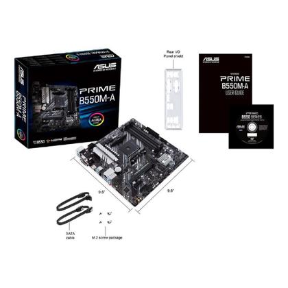 Imagem de Placa-Mãe Asus Prime B550M-A AMD AM4 DDR4 90MB14I0-M0EAY0