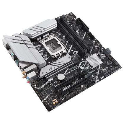 ASUS PRIME B760M-A D4 intel 第14・13・12世代 ASUS Placa-mãe Prime B760M-A, LGA 1700, 13ª e 12ª geração