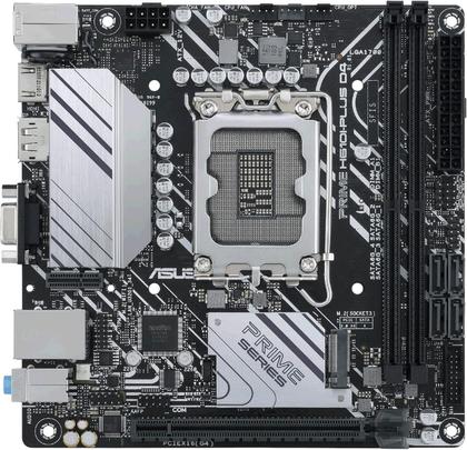 Placa-mãe ASUS PRIME H610I-PLUS D4 LGA 1700 Intel de 12ª geração