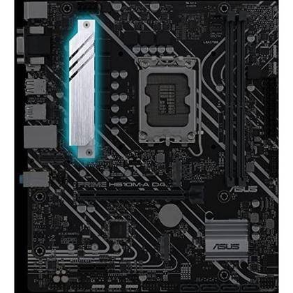 Imagem de Placa-mãe ASUS Prime H610M-A D4-CSM LGA 1700 Intel de 12ª geração