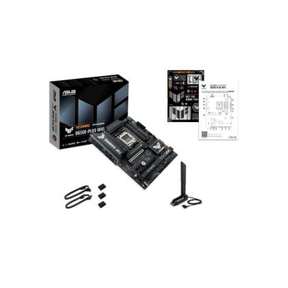 Imagem de Placa Mãe ASUS TUF B650E-Plus, AMD AM5 , ATX, DDR5, Wi-fi 6, Bluetooth, Preto - 90MB1M20