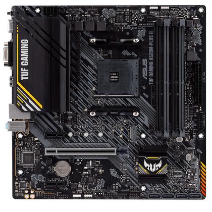 Imagem de Placa Mãe Asus TUF Gaming A520M PLUS II Chipset A520 AMD AM4 mATX DDR4 90MB17G0M0EAY0