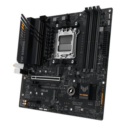 Imagem de Placa-Mãe ASUS TUF GAMING A620M-PLUS WIFI, AMD AM5, mATX, DDR5, Wi-Fi, Bluetooth, Preto - 90MB1F00-M0EAY0