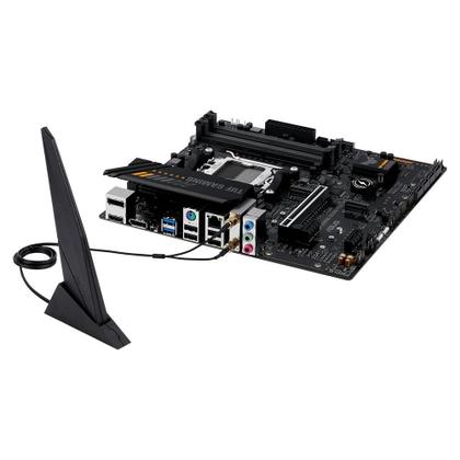 Imagem de Placa-Mãe ASUS TUF GAMING A620M-PLUS WIFI, AMD AM5, mATX, DDR5, Wi-Fi, Bluetooth, Preto - 90MB1F00-M0EAY0