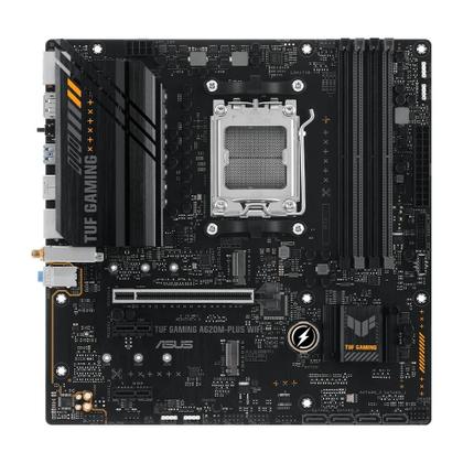 Imagem de Placa-Mãe ASUS TUF GAMING A620M-PLUS WIFI, AMD AM5, mATX, DDR5, Wi-Fi, Bluetooth, Preto - 90MB1F00-M0EAY0