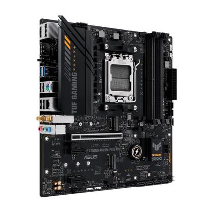 Imagem de Placa-Mãe ASUS TUF GAMING A620M-PLUS WIFI, AMD AM5, mATX, DDR5, Wi-Fi, Bluetooth, Preto - 90MB1F00-M0EAY0