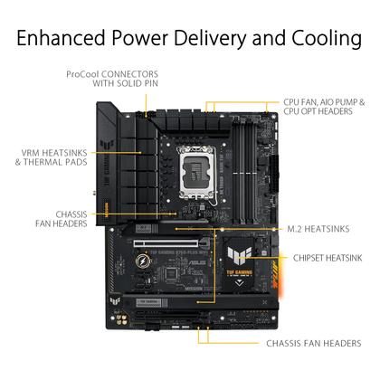 Imagem de Placa-Mãe ASUS TUF GAMING B760-PLUS WIFI - LGA 1700 ATX