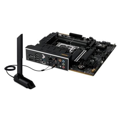 Placa-Mãe ASUS TUF GAMING B760M-PLUS WIFI II, Intel, DDR5, Preto - 90MB1HE0-M0EAY0 Imagem de Placa-Mãe ASUS TUF GAMING B760M-PLUS WIFI II, Intel, DDR5, Preto - 90MB1HE0-M0EAY0